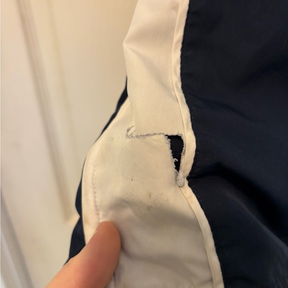 Nike Kids Dark Blue and White Joggers - Picture 2 of 4